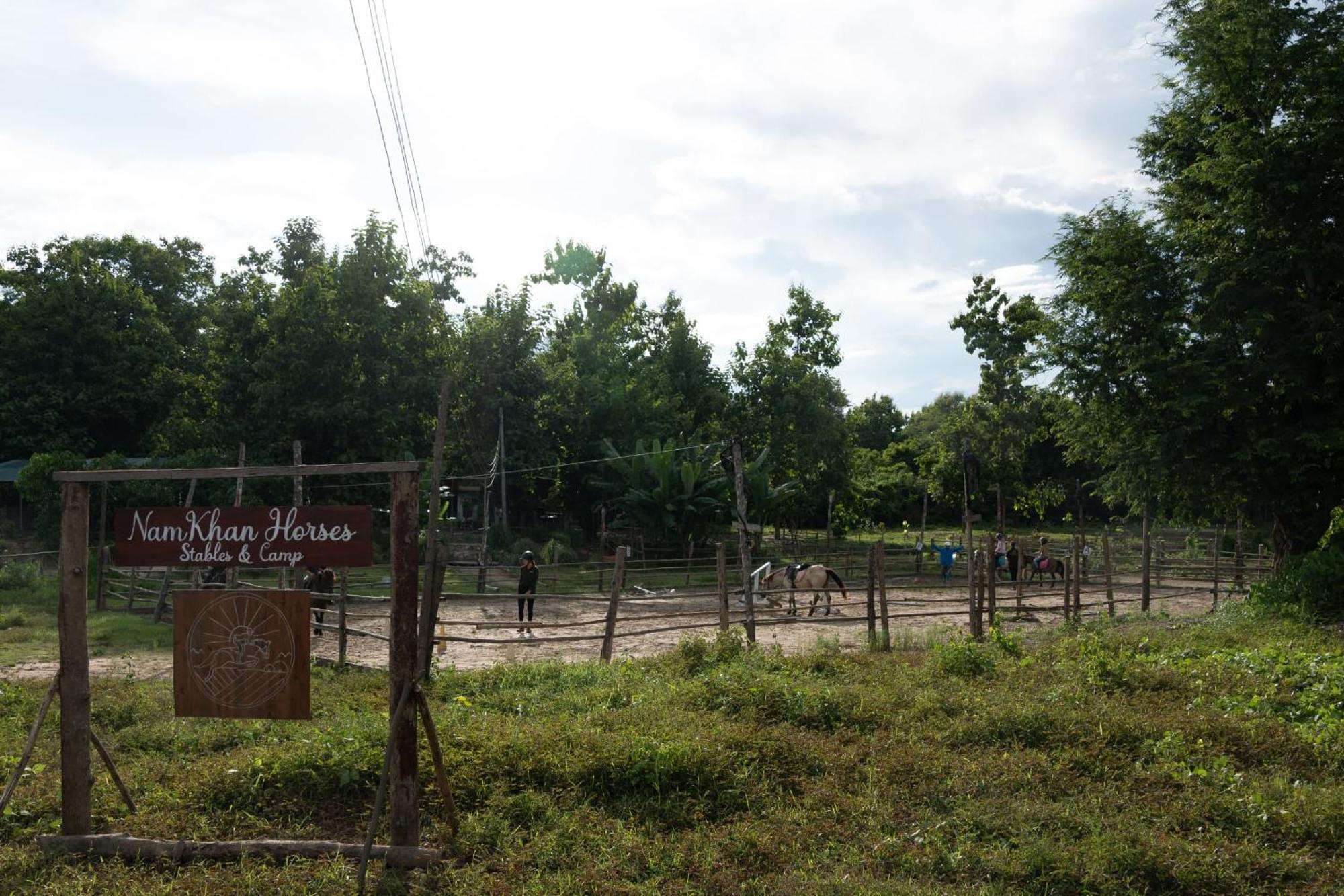Namkhan Horses Stables Luang Prabang Exterior foto